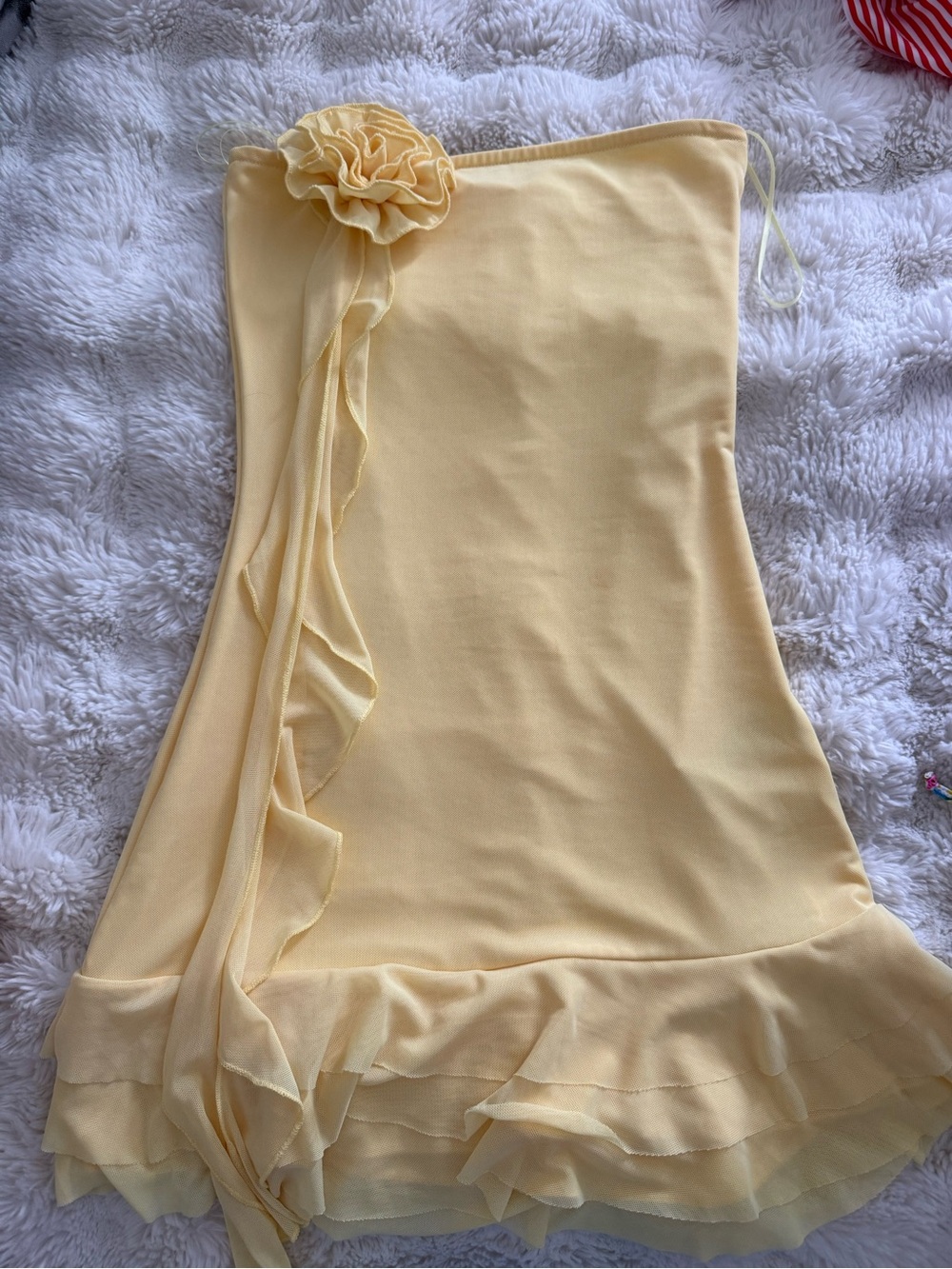 Yellow Edikted Dress